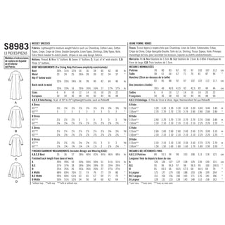 Simplicity Sewing Pattern S8983 Misses' Dresses with Sleeve Variation