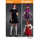 Simplicity Sewing Pattern S9006 Misses' Halloween Costumes-1