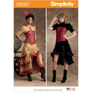 Simplicity Sewing Pattern S9007 Misses' Steampunk Costumes-1