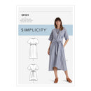 Simplicity Sewing Pattern S9101 Misses' Pull-on Dresses-1
