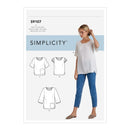 Simplicity Sewing Pattern S9107 Misses' Tops-1