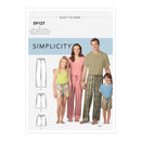 Simplicity Sewing Pattern S9127 Unisex Sleepwear-1