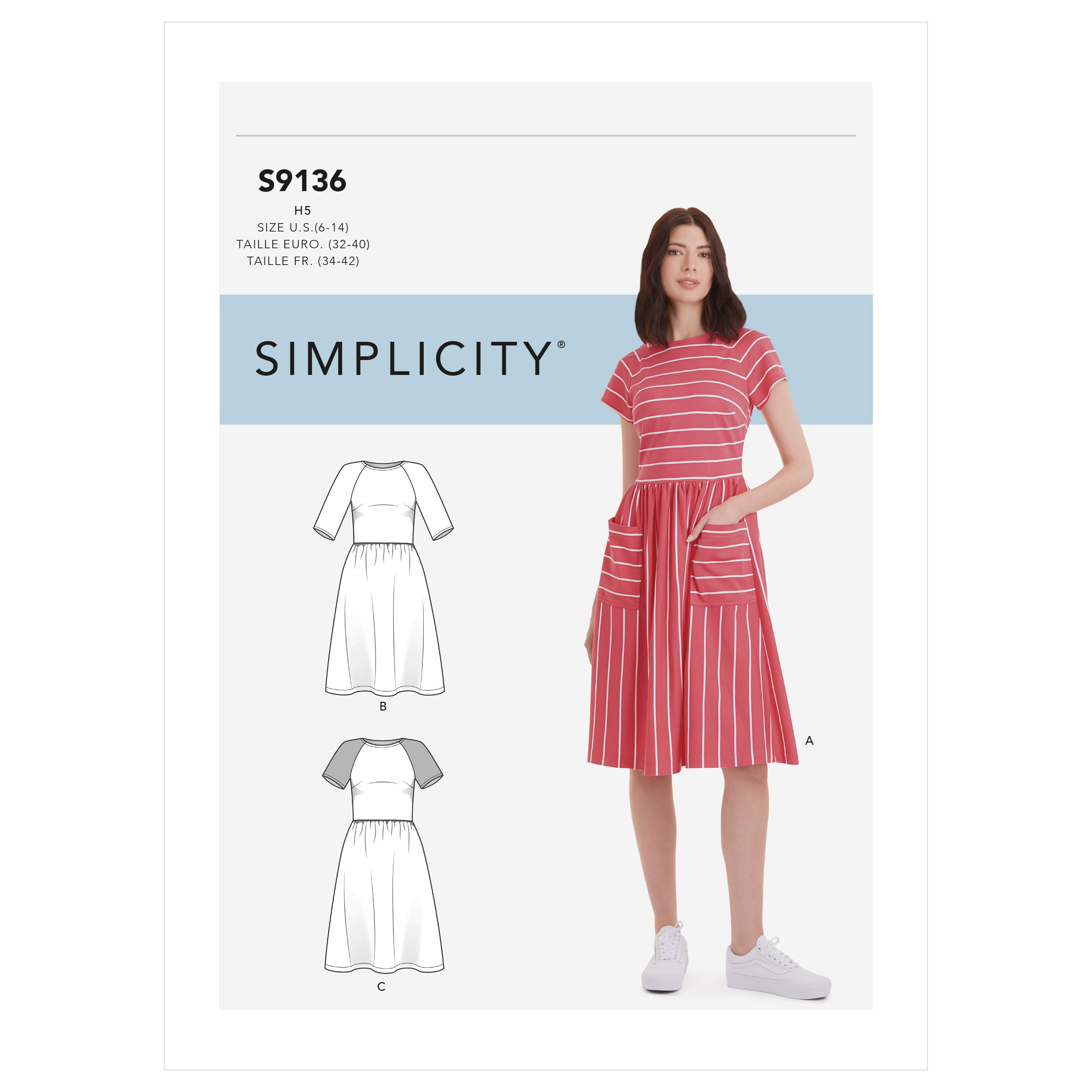 Simplicity Sewing Pattern S9136 Misses' Dress