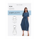 Simplicity Sewing Pattern S9140 Misses' Relaxed Pull-on Dress-1