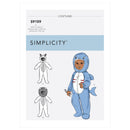 Simplicity Sewing Pattern S9159 Babies' Animal Costumes-1