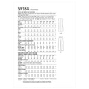 Simplicity Sewing Pattern S9184 Misses' and Women's Waistcoat and Trousers-2