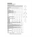 Simplicity Sewing Pattern S9205 Children's/Boys' Raglan Sleeve Tops, Shorts and Trousers-2