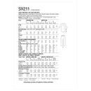 Simplicity Sewing Pattern S9211 Misses'/Men's/Boys'/Girls' Patch Pocket Top, Nightshirt and Trousers-2