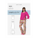 Simplicity Sewing Pattern S9219 Misses' and Misses' Petite Sleepwear-1