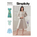 Simplicity Sewing Pattern S9263 Misses' Dress, Jacket and Top-1