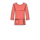 Simplicity Sewing Pattern S9275 Misses' Tops In Two Lengths-4