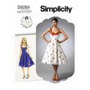 Simplicity Sewing Pattern S9284 Misses' Sweetheart-Neckline Dresses-1