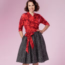 Simplicity Sewing Pattern S9288 Misses' Wrap Top & Flared Skirt-2