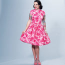 Simplicity Sewing Pattern S9292 Misses' Dresses With Mandarin Collar & Skirt Options-3