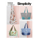 Simplicity Sewing Pattern S9304 Bags-1