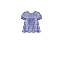 Simplicity Sewing Pattern S9321 Children's Tucked Tops, Dresses, Shorts and Trousers-5