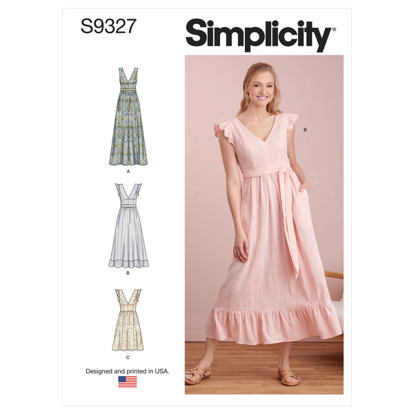 Simplicity Sewing Pattern S9327 Misses' Dresses