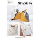 Simplicity Sewing Pattern S9332 Craft Bags-1