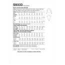 Simplicity Sewing Pattern S9333 Misses' Top with Sleeve Variations-7