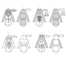 Simplicity Sewing Pattern S9354 Misses' Jacket Costume with Masks and Hat-14