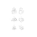 Simplicity Sewing Pattern S9360 Plush Animals-3