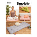 Simplicity Sewing Pattern S9364 Meditation Cushions-1
