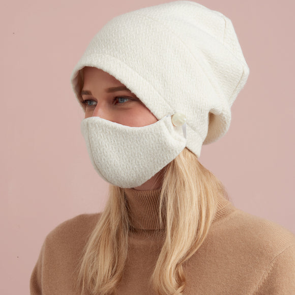 Simplicity Sewing Pattern S9368 Hat and Mask Sets, Hooded Infinity Scarf and Mask