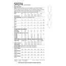 Simplicity Sewing Pattern S9374 Misses' Knit Waistcoats-9