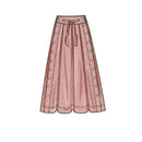 Simplicity Sewing Pattern S9377 Misses' Flared Skirts in Two Lengths-4