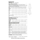 Simplicity Sewing Pattern S9377 Misses' Flared Skirts in Two Lengths-8