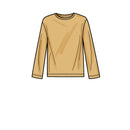 Simplicity Sewing Pattern S9379 Unisex Oversized Knit Hoodies, Trousers and Tees-4