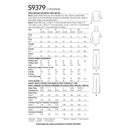 Simplicity Sewing Pattern S9379 Unisex Oversized Knit Hoodies, Trousers and Tees-20