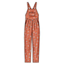 Simplicity Sewing Pattern S9382 Misses' Overall with Shaped Raised Waist and Back Ties-4
