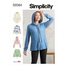 Simplicity Sewing Pattern S9384 Misses' Sweatshirts-1