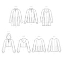 Simplicity Sewing Pattern S9384 Misses' Sweatshirts