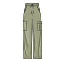 Simplicity Sewing Pattern S9387 Unisex Knit Scrub Tops, Trousers, Cap and Mask-9