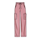 Simplicity Sewing Pattern S9387 Unisex Knit Scrub Tops, Trousers, Cap and Mask-10