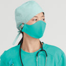 Simplicity Sewing Pattern S9387 Unisex Knit Scrub Tops, Trousers, Cap and Mask-12