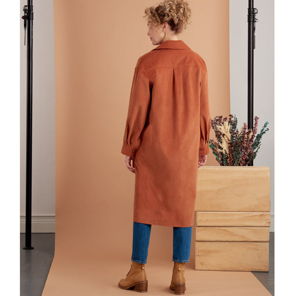 Simplicity Sewing Pattern S9388 Unisex Shirt Jackets