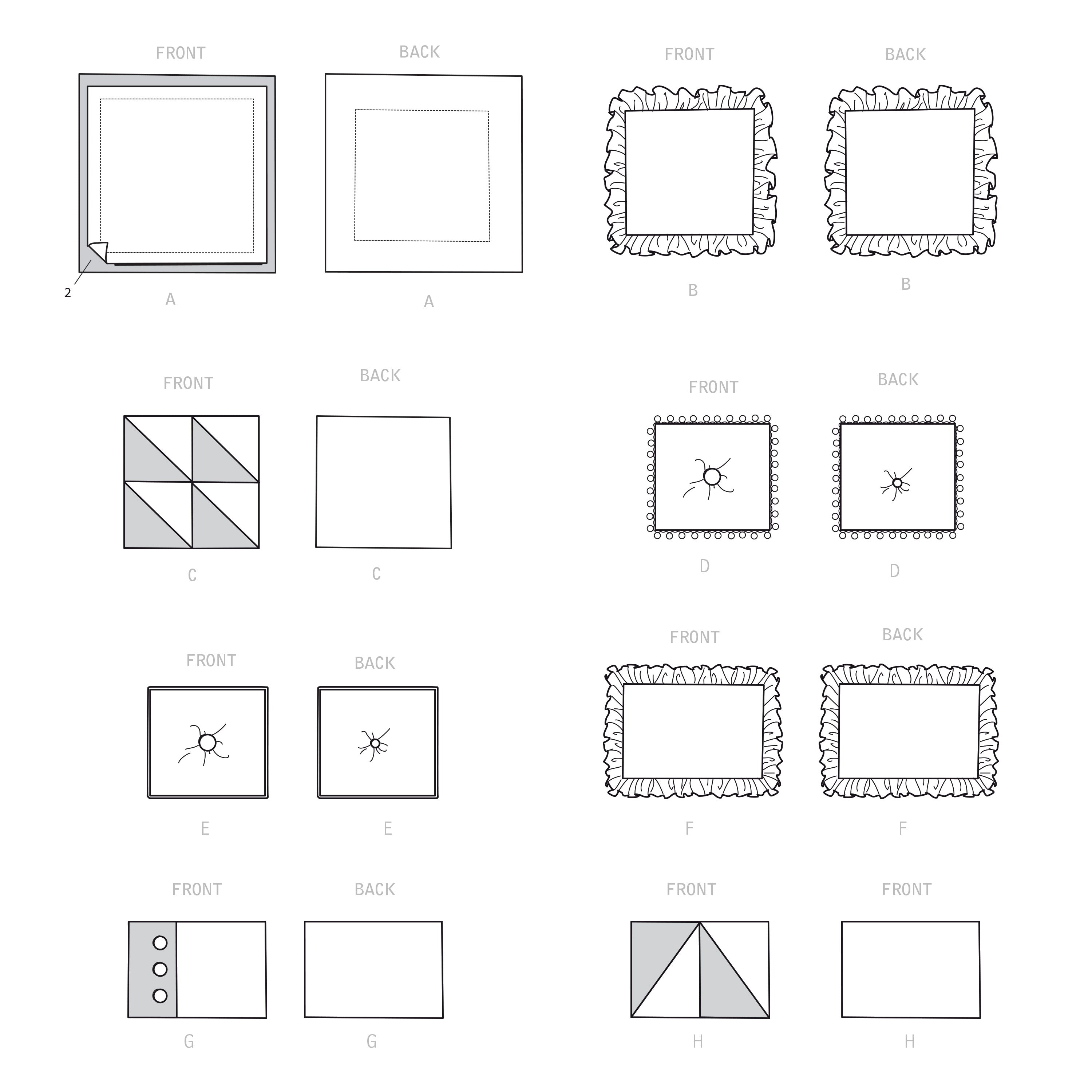 Simplicity Sewing Pattern S9402 Easy Cushions