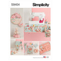 Simplicity Sewing Pattern S9404 Sewing Room Accessories