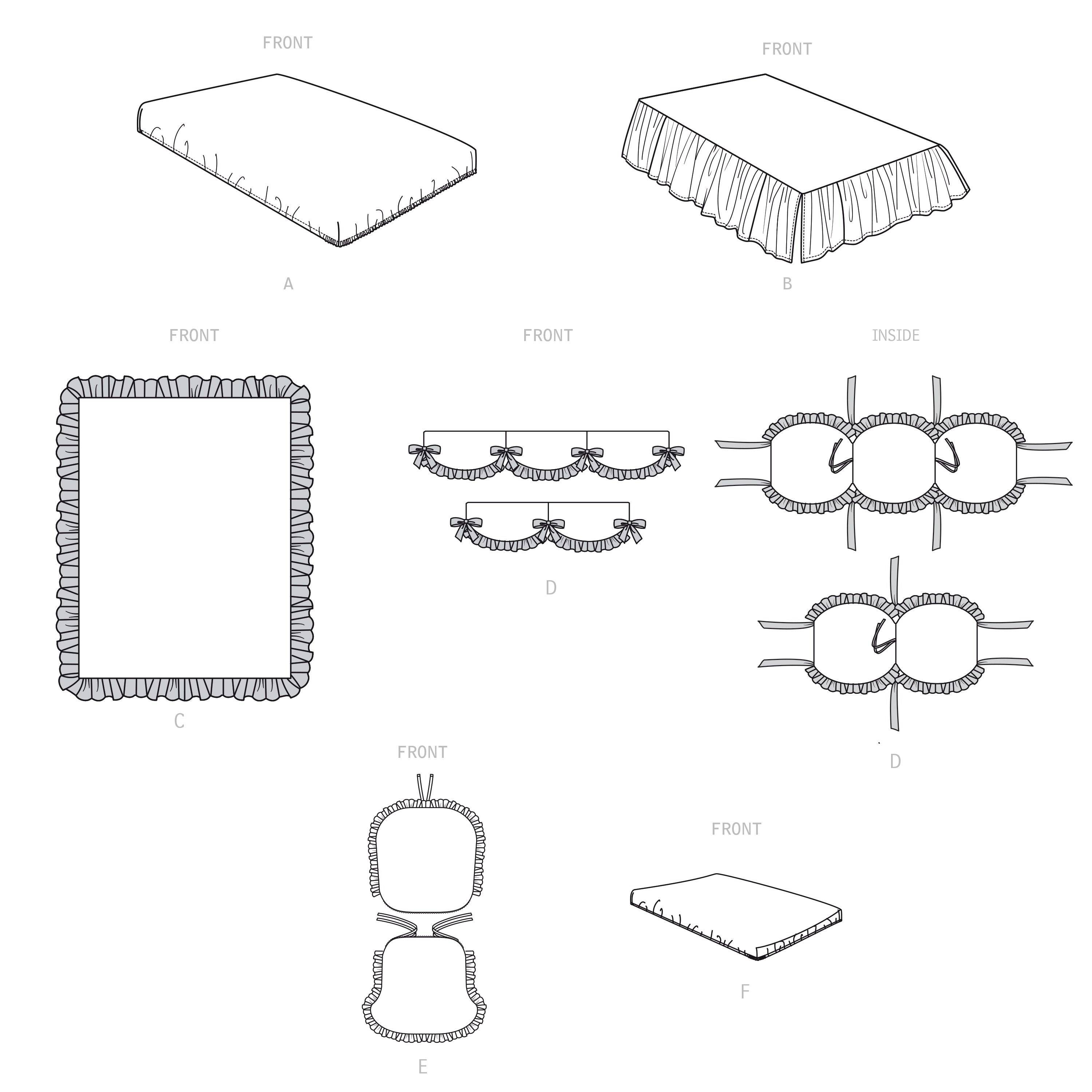 Simplicity Sewing Pattern S9405 Nursery Accessories