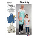 Simplicity Sewing Pattern S9411 Children's and Misses' Aprons-1