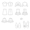 Simplicity Sewing Pattern S9422 Doll Clothes-3