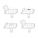 Simplicity Sewing Pattern S9426 Quilted Dog Coats-6