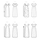 Simplicity Sewing Pattern S9434 Misses' and Women's Regency-style Dresses-8