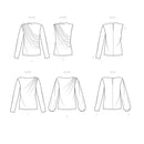 Simplicity Sewing Pattern S9451 Misses' Knit Tops-9