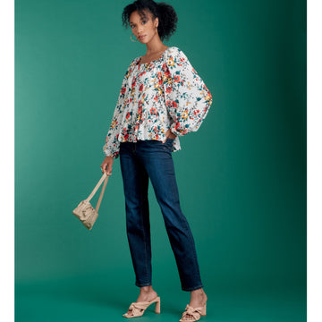 Simplicity Sewing Pattern S9452 Misses' Tops - 0