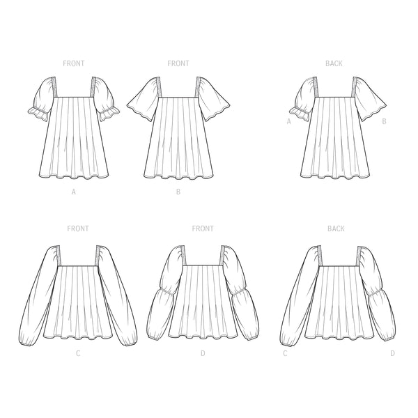 Simplicity Sewing Pattern S9452 Misses' Tops