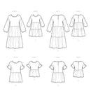 Simplicity Sewing Pattern S9454 Children's and Misses' Dress and Top-7